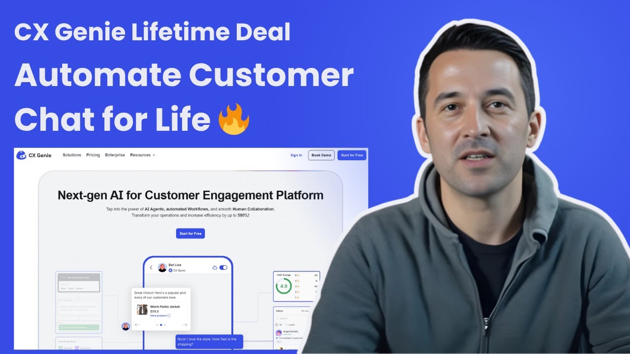 CX Genie Review 2025 – Best AI Chatbot for Small Biz? Appsumo Lifetime Deal
