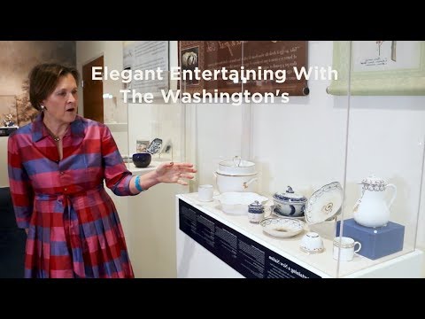 ORIGINAL Items The Washingtons Used For Entertaining