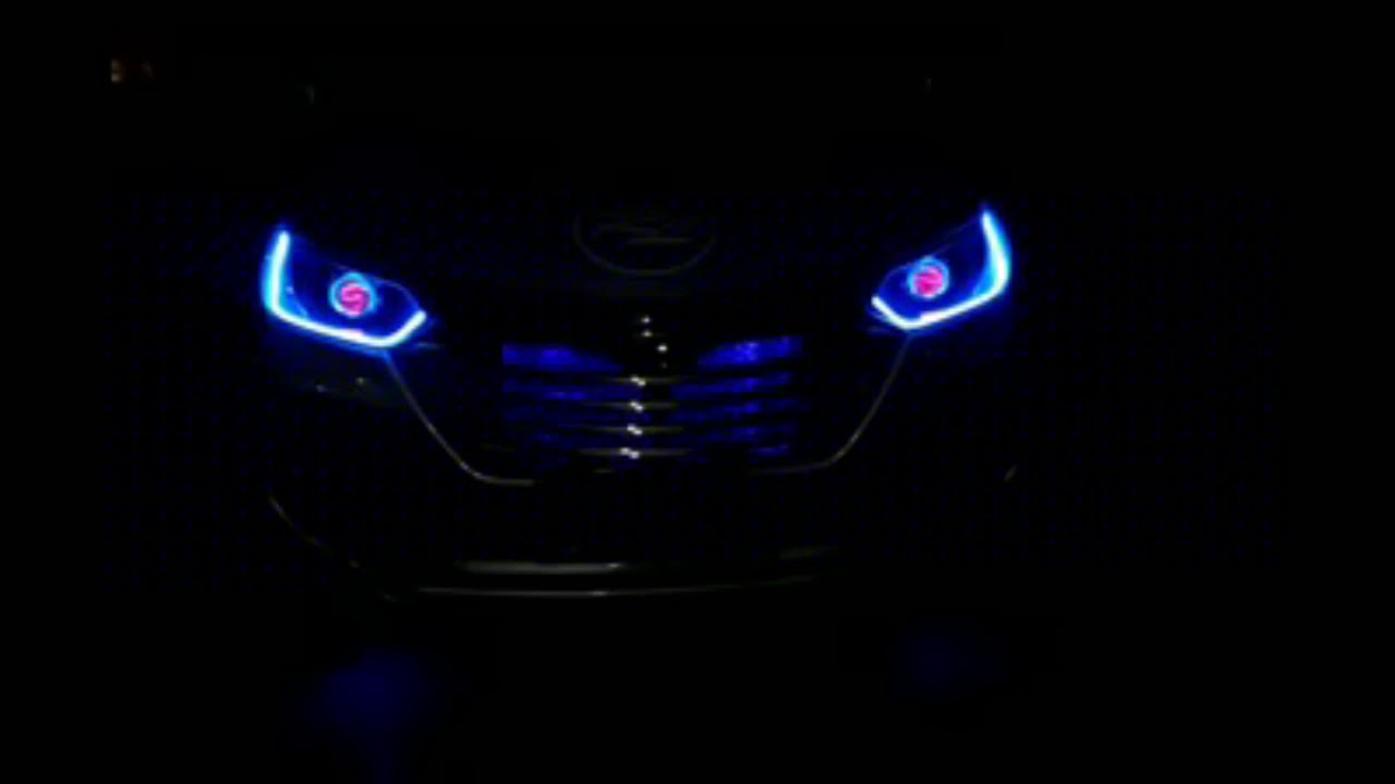 KEREN Modifikasi Headlamp Projie DRL Mobil YouTube