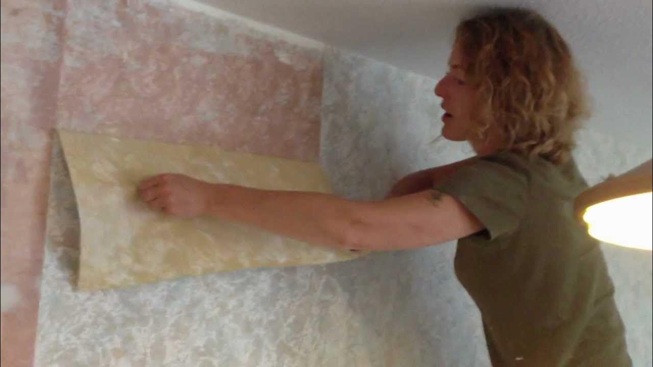 DIY For Dummies How to remove wallpaper YouTube