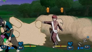 Naruto Shippuden Ultimate Ninja 5: PCSX2 Gaara Vs Zabuza & Haku