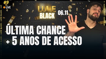 LUMEBLACK AO VIVO | A OFERTA QUE NUNCA MAIS VOLTA 🔥