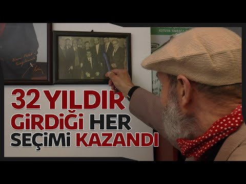 77 Yaşındaki Muhtar Hüsnü Petek, 7. Dönem Muhtarlığa Devam Ediyor