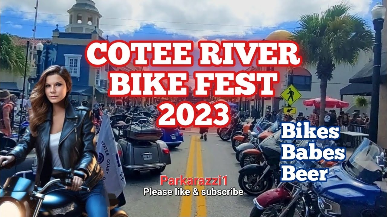 Bikefest Cotee River 2023. Bikes and babes everywhere. YouTube