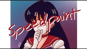 Sailor Mars Redraw (Procreate Speedpaint)