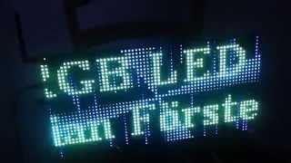 RGB LED Matrix with 2048 Pixel