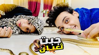 عملت مقلب في امي بتعبان حقيقي 🐍😂😂 | القيصر