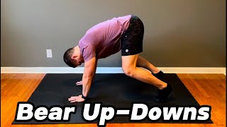 Bear Up-Downs Exercise