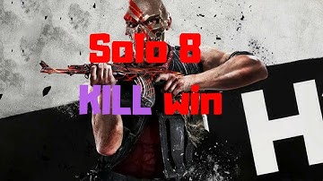 H1Z1 Solo 8 KILL win