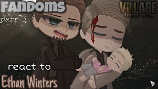 Fandoms react to each other / Реакция Фандомов на друг друга || Ethan(RE8) || s2 pt.1 || RUS/ENG