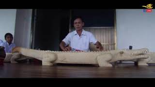 เครื่องดนตรีจะเข้ [ เมียนมาร์ กัมพูชา ไทย ] ក្រពើ မိကျောင်း ( ကျ ) Crocodile zither