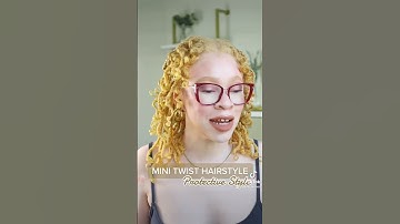 OBSESSED WITH THIS MINI TWIST HAIRSTYLE #type4naturalhair #naturalhair #minitwists #protectivestyles
