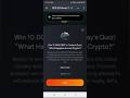 Win 10,000 CEXP in Today's Quiz! 11/1/25 "What Happens to Lost Crypto?" #cryptolympus