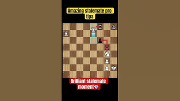 "Demystifying Stalemate: Chess Tactics Explained"#youtube #shortsviral #trending  #chess