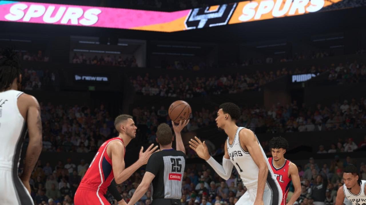 NBA 2K26 ONLINE GAMEPLAY! SPURS VS Atlanta