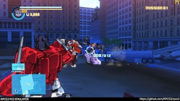 RPCS3 PS3 Emulator - Transformers Devastation Ingame! VULKAN (8e66e71 + fbo fixes) LLVM