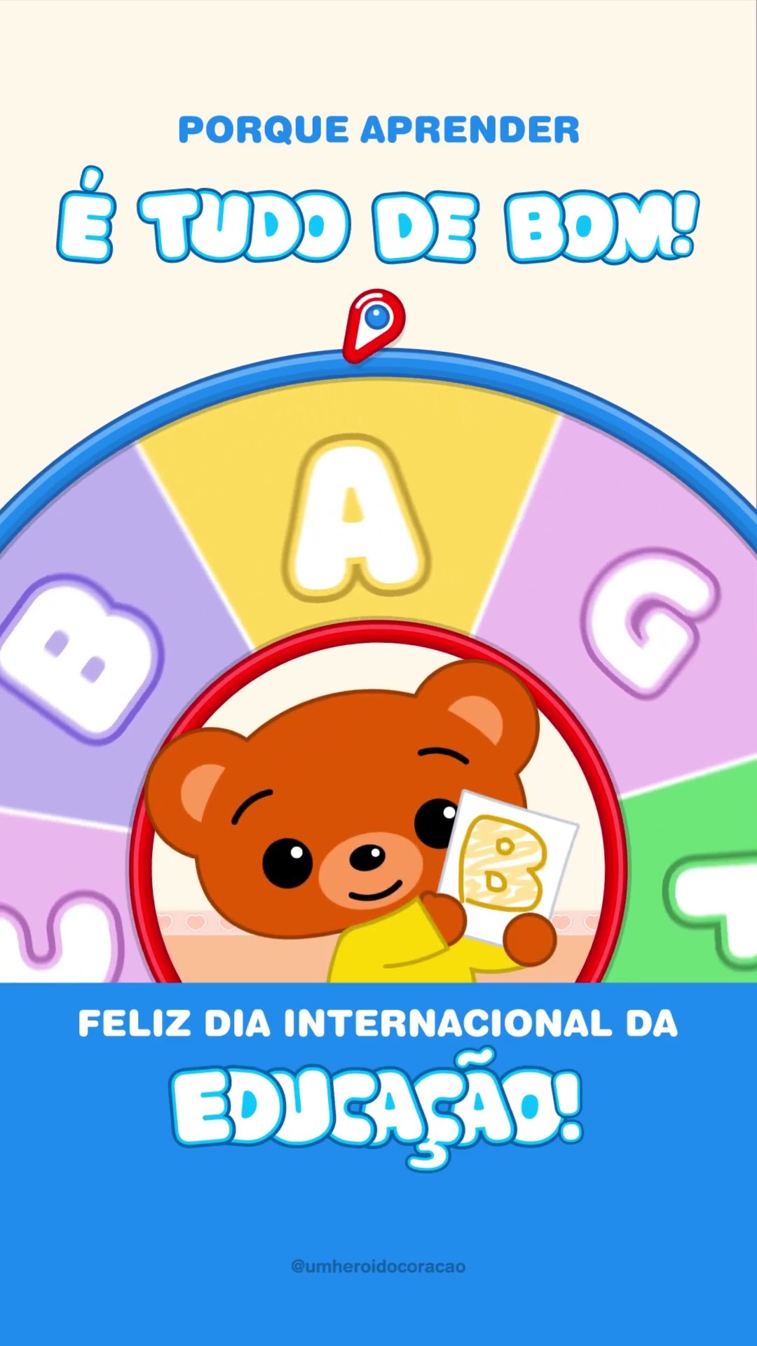 DIA INTERNACIONAL DA EDUCAÇÃO ? #aprendizagem #educaçãoinfantil