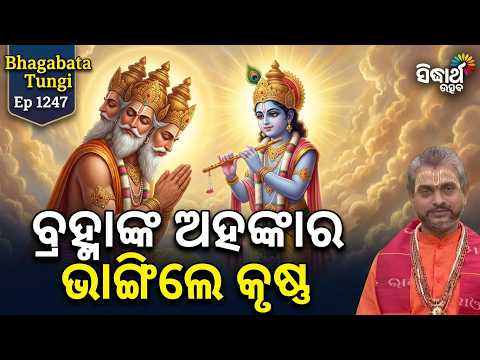 ସୃଷ୍ଟିକର୍ତ୍ତା ବ୍ରହ୍ମାଙ୍କୁ ବି କନ୍ଦାଇଦେଲା କୃଷ୍ଣଙ୍କ ଏହି ଦିବ୍ୟ ଲୀଳା! Bhagabata Tungi Ep1247 | Satyananda