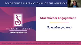 Stakeholder Engagement Training