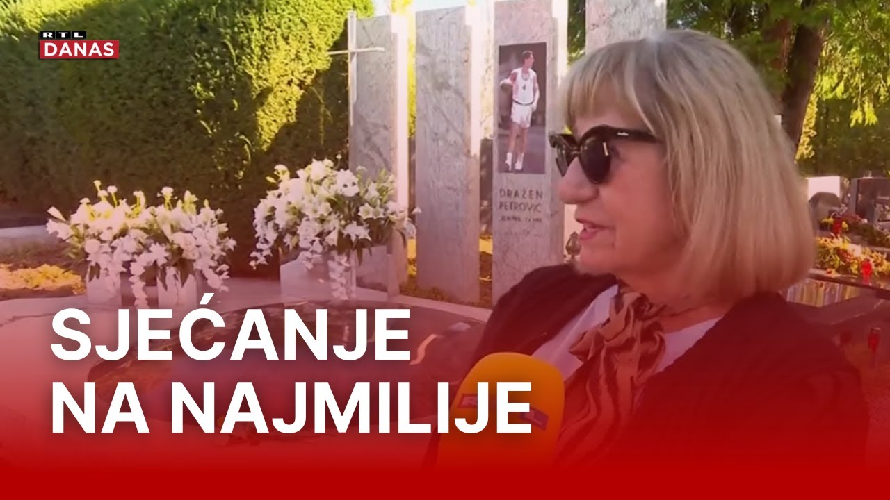 Na Mirogoju smo sreli majku Dražena Petrovića, poslušajte njezinu poruku uoči Svih svetih| RTL Danas