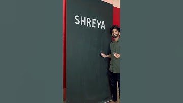 SHREYA Name Logo ❤️ #shreya #name #logo #art #youtubeshorts