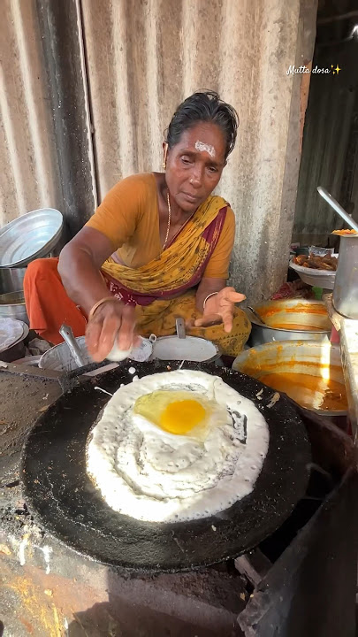 Hardworking amma 💢❤️‍🔥 Mutta dosa 💯