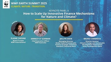 WWF Earth Summit 2025 - Keynote Panel 4: Scaling Up Innovative Finance for Nature and Climate