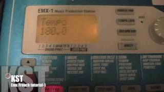 Kst Electribe Emx French Tutorial - 1
