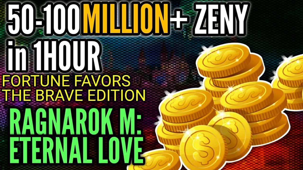50m 100m Zeny In 1hour Tip Ragnarok M Eternal Love Youtube