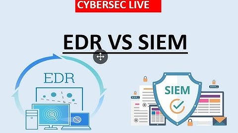 EDR Vs SIEM | Which tool organization should use? | Importance of EDR | SIEM | Cybersec Live
