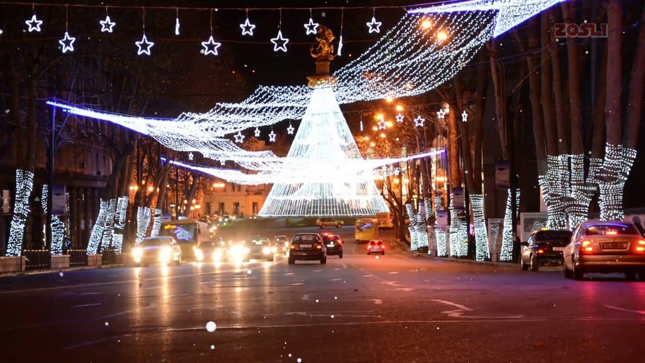 Christmas in Tbilisi, Georgia - YouTube
