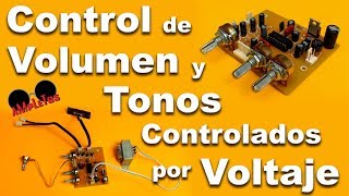 Control de volumen y tonos controlados por tension parte 1