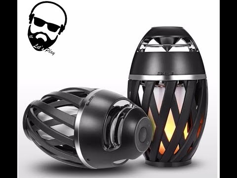 BLUETOOTH დინამიკების NULED Flame Speake-ს ვიდეო მიმოხილვა (UNBOXING)