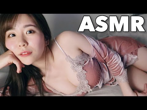 脳がとろける？ベッドでおやすみトーク☺️【ASMR】Japanese Whispering 雑談 囁き お布団 JC 大好きだった先輩 カラオケ 新しいパジャマ キャバ嬢