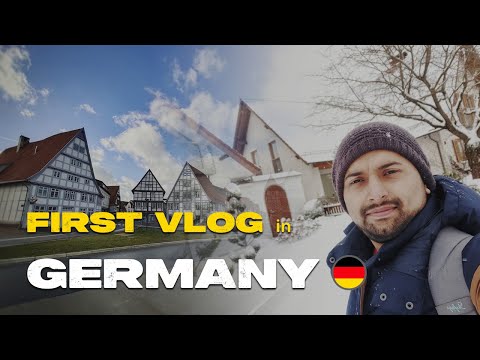 Indian student first vlog in Germany