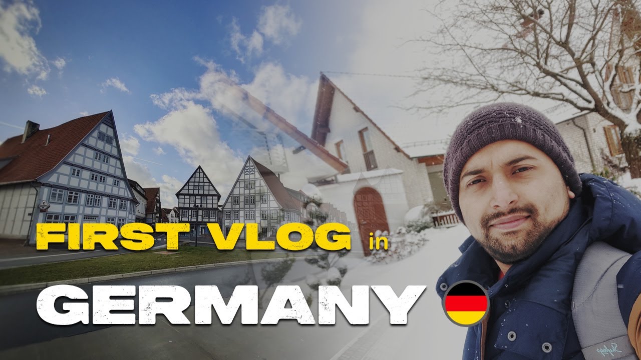 Indian student first vlog in Germany