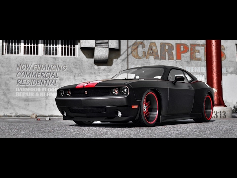 GTA V MOD siêu xe cơ bắp mỹ trâu bò Dodge Challenger SRT8 2010