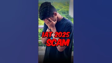 IAT25 Scam Revealed? 😭| Rank Inflation in IAT 2025! Scam or System Error?