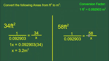 Convert Square Feet to Square Meters