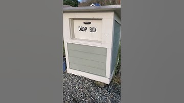 DIY Theft resistant Delivery Box , Amazon,  UPS, FedX etc.
