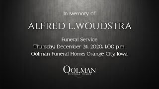 Alfred Woudstra Funeral Service