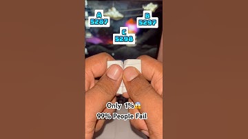 Only 1% Can Pass This IQ Test – Are You a Genius? 🤯🔥