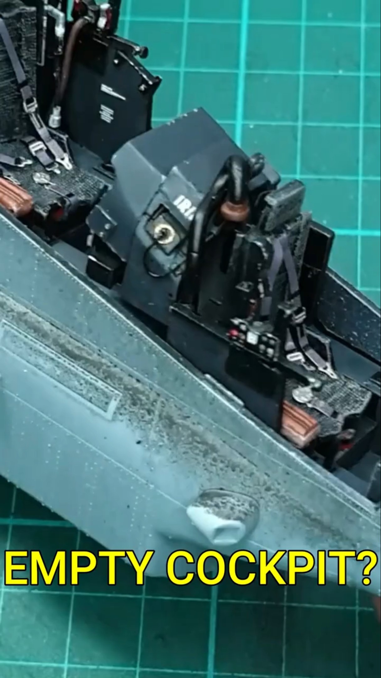 This cockpit started as a basic kit part. Worth the upgrade?#AH1Z