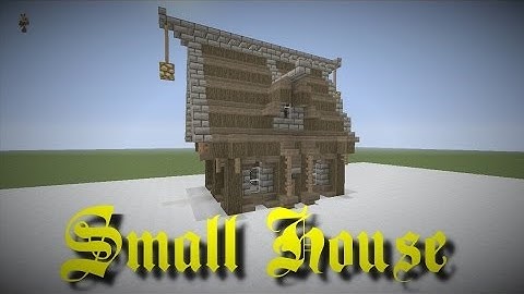 Minecraft Xbox 360 Tutorial ~ Small Medieval House #2