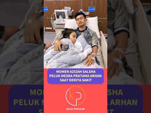 MOMEN AZIZAH JAGAIN ARHAN YANG LAGI SAKIT #aziza #pratamaarhan #artis