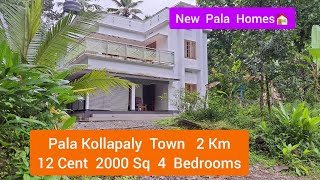 Pala Kollapaly 2 Km 4 Bedrooms  60 New Pala  Homes 🏠  9745949447