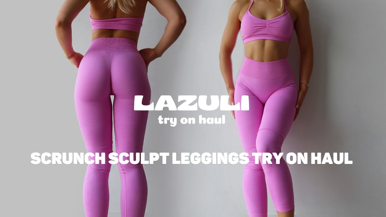 LAZULI LABEL TRY ON HAUL - SCULPT SCRUNCH COLLECTION 