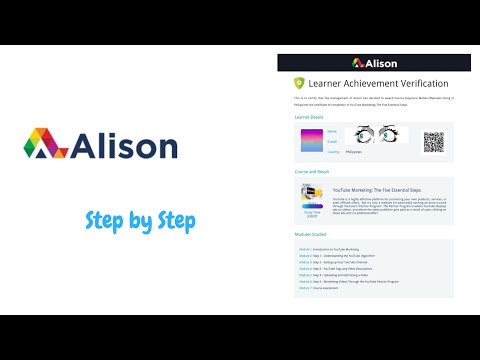 CARA MENDAPATKAN ALISON SERTIFIKAT GRATIS | Aicka Mallari
