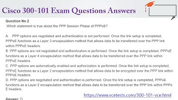 Cisco 300-101 VCE Test Questions Answers