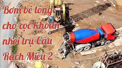 Cầu Rạch Miễu 2 những trụ cầu tại Cồn Thới Sơn Mỹ Tho Tiền Giang